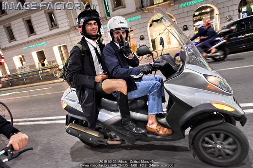 2019-05-23 Milano - Critical Mass 45